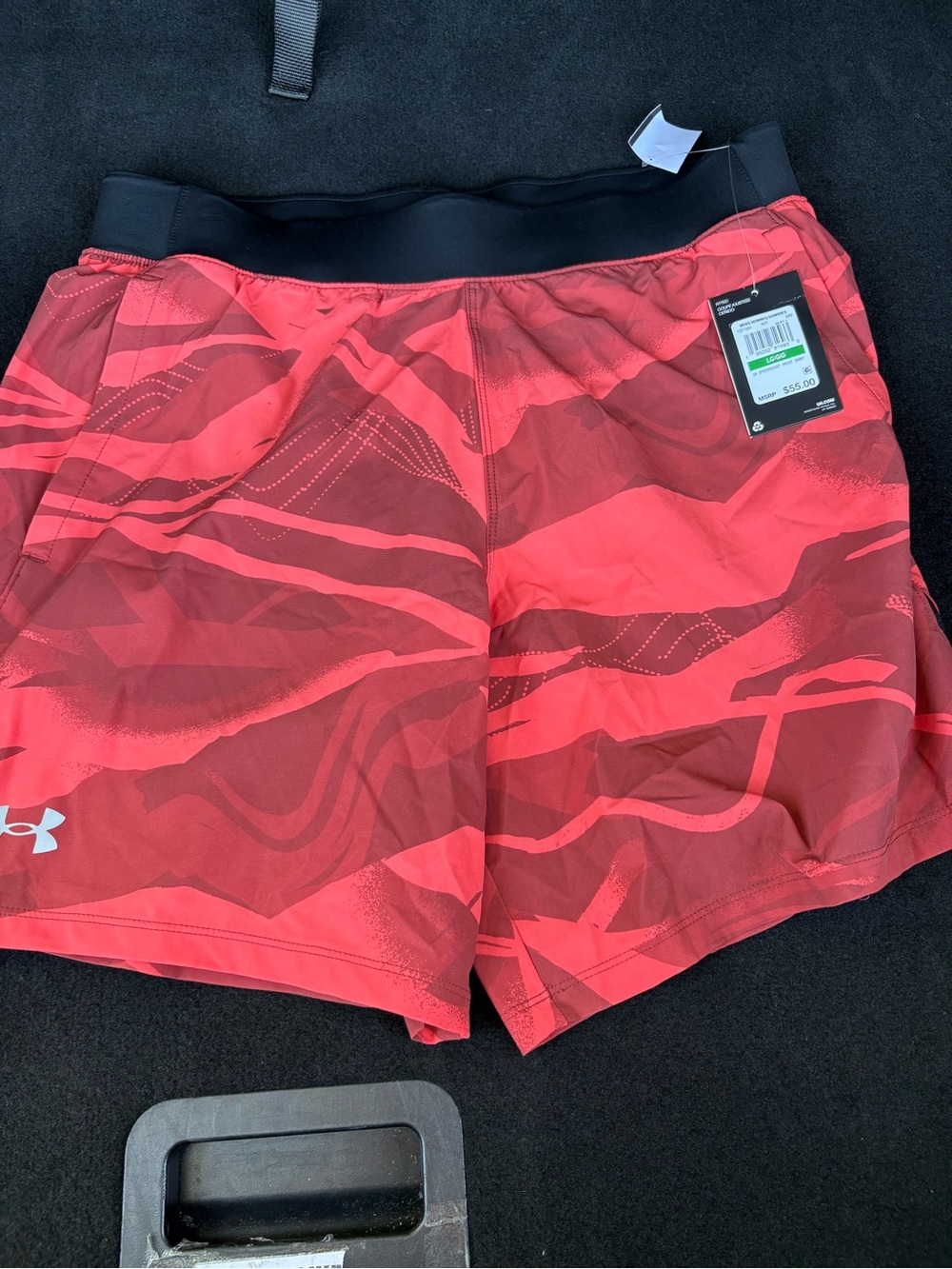 Under Armour Men’s Red Graphic Athletic Shorts